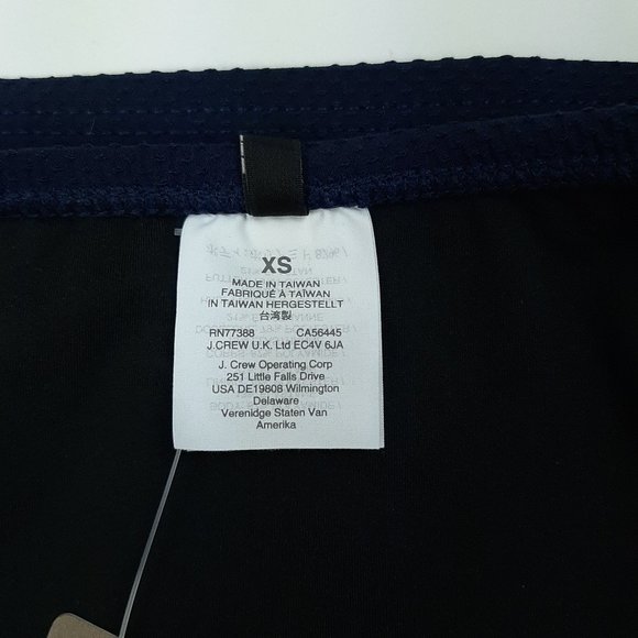 J Crew Navy Daisy High Waisted Swim Bottom - Picture 8 of 10